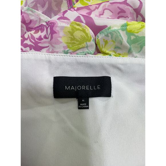 Majorelle 'Summer' Pink Polyester Gown Size XL - Picture 4 of 5